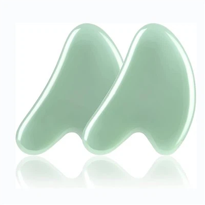Jadestein-Gesichts-Gua-Sha-Brett